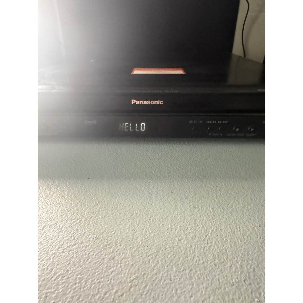 Panasonic SA-PT750 DVD Home Theater Sound System 5-Disc Changer HDMI Black